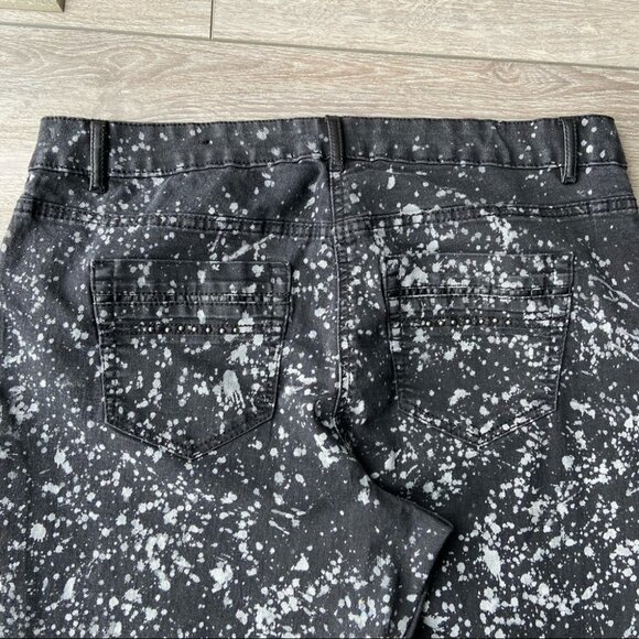 Mblm Splattered  Studded Skinny Jeans - Picture 9 of 15